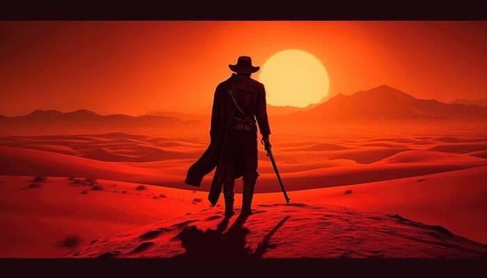Red Dead Redemption II sunset